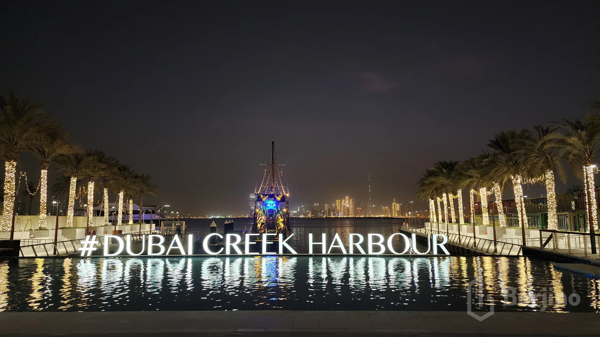 Dubai Creek Harbor area view 2